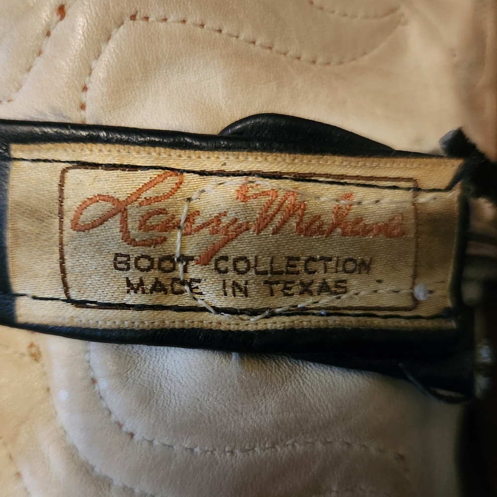 Vintage Larry Mahan Tall Cowboy Boots - Picture 11 of 12